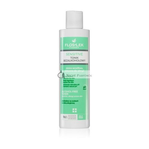 Sensitive Tonic for Sensitive Skin - Flos-Lek 225 ml