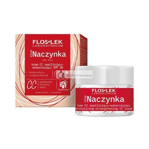 StopNaczynka Moisturizing-Strengthening CC Cream SPF20 50ml Floslek