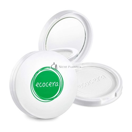 ECOCERA Rice Compact Powder 10g - Hypoallergenic, Natural, Vegan, Transparent Face Powder