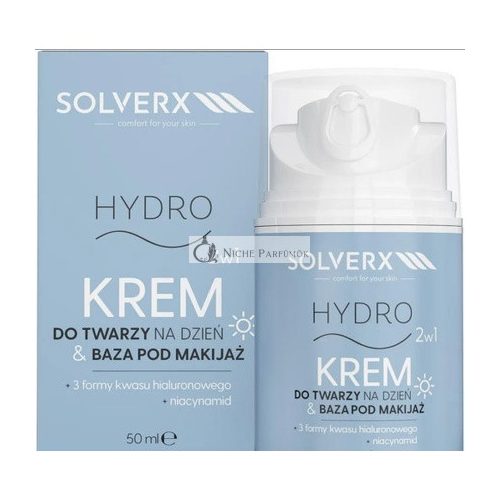 Solverx 50ml Deep H2O+ Face Day Cream