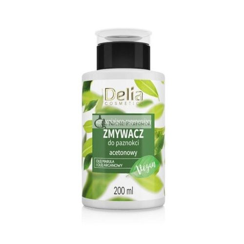 Delia Cosmetics Vege Nail Polish Remover with Acetone 200ml