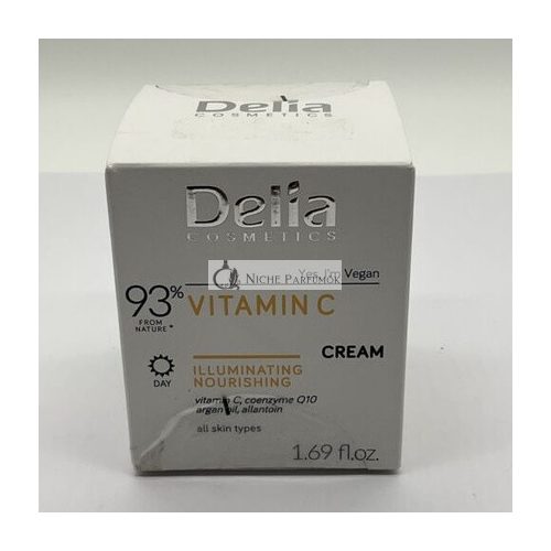 Delia Cosmetics Vitamin C Illuminating Nourishing Day Cream 1.69