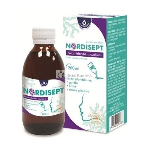 Nordisept Icelandic Lichen With Zinc, 150 Ml