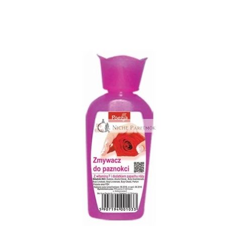 Poezja Nail Polish Remover Rose 60 Ml