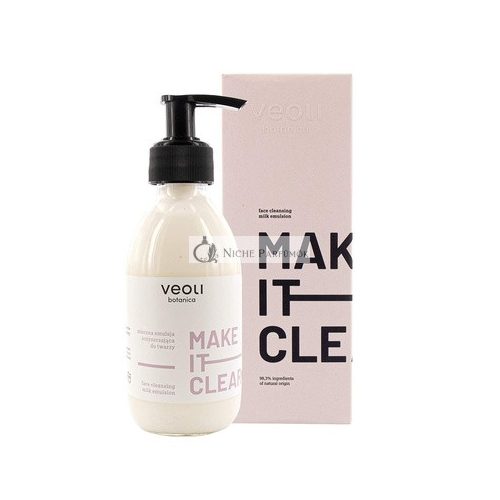 Veoli Make it Clear Cleansing Milk Face Emulsion 200ml for All Skin Types