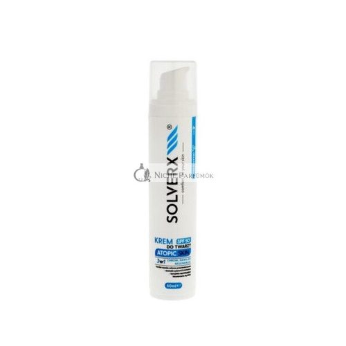 SOLVERX Atopic Skin Face Cream 3in1 with SPF50+ 50ml