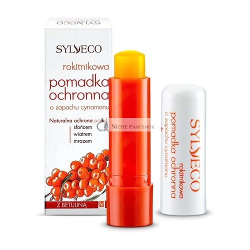 Sylveco Sea-Buckthorn Protective Lip Balm with Cinnamon Aroma 4.6g