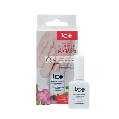 Lc+ Moisturizing Nail Conditioner With Rose Extract And Matcha Tea, 11ml