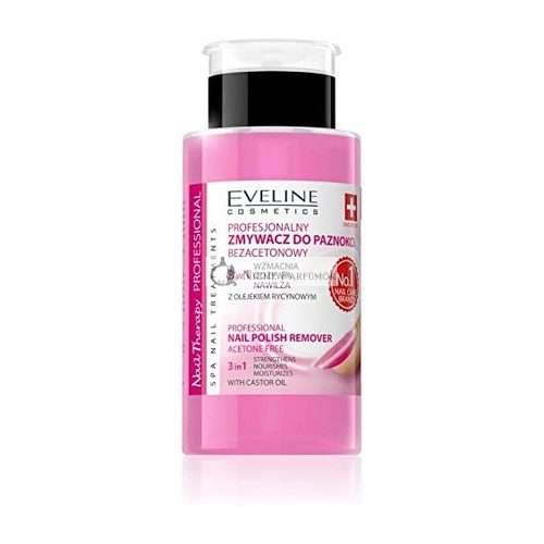 Eveline Cosmetics Professional Nail Polish Remover 3 in 1 Pack 190ml