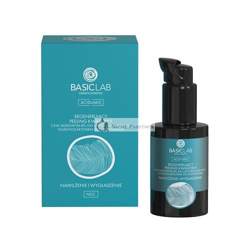 Basiclab Regenerating Acid Peel with 8% Lactic Acid and 6% Lactobionic Acid 30ml