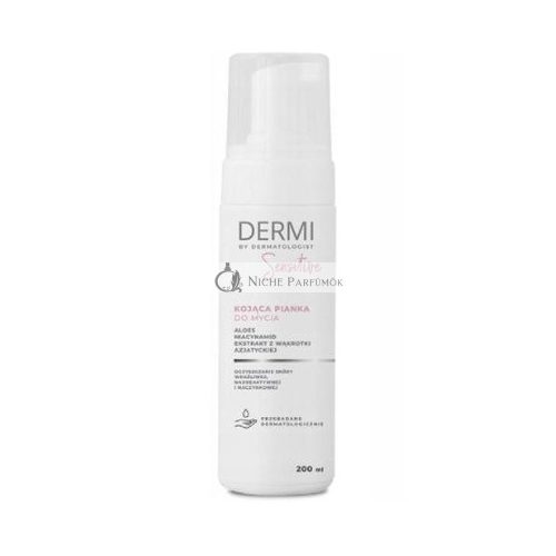 Dermi Calm Pro Sensitive Cleansing Foam - 200ml For Reactive Vascular Skin