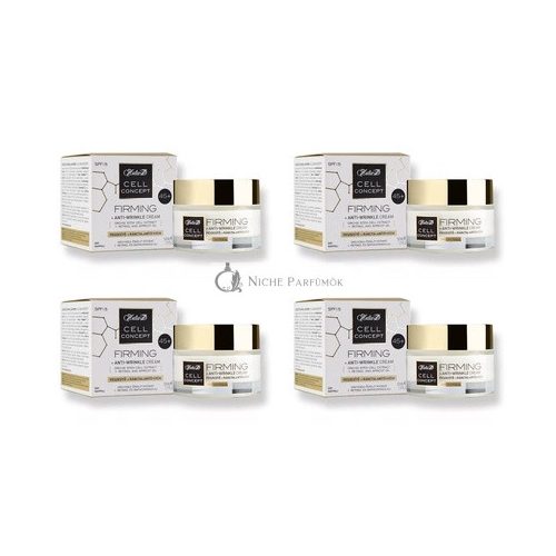 Helia-D Cell Concept Firming and Anti-Wrinkle Day Face Cream 45+ 50ml - Pack of 4