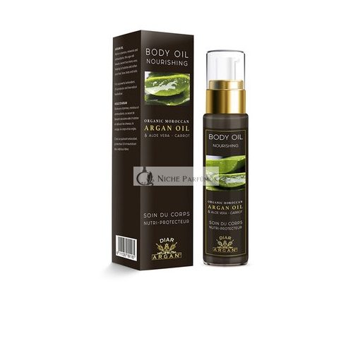 Nourishing Argan Body Oil with Aloe Vera and Carrot - 50 ml