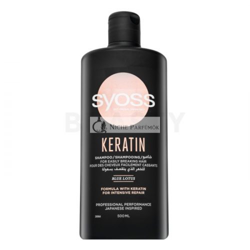 Syoss Keratin Shampoo tápláló sampon keratinnal 500 ml