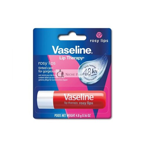 Vaseline Lip Therapy Rosy Tinted Lip Balm Lipstick with Almond and Rose Oil 4.8g