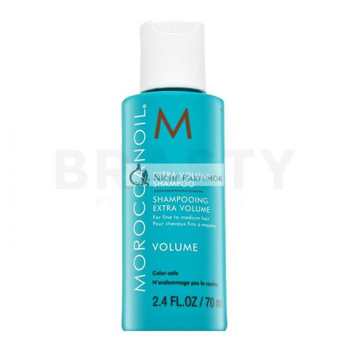 Moroccanoil Volume Extra Volume Shampoo sampon vékony szálú volumen nélküli hajra 70 ml