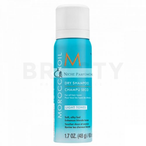 Moroccanoil Dry Shampoo Light Tones száraz sampon világos hajra 65 ml