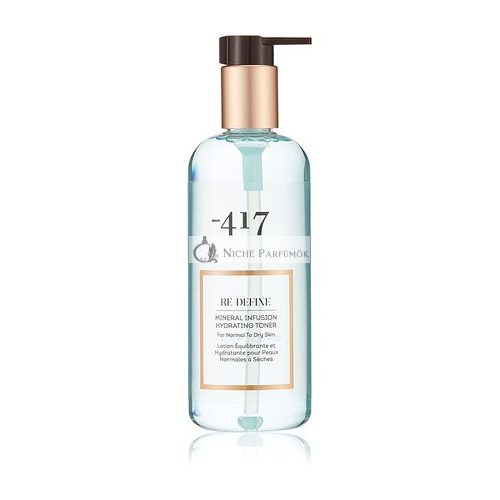 -417 Dead Sea Cosmetics Mineral Infusion Hydrating Toner Re define Collection 350ml