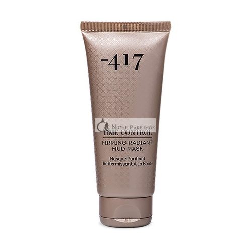 -417 Dead Sea Cosmetics Firming Time Control Mud Mask 2 in 1 Exfoliating and Nourishing 3.3 fl oz - Suitable for All Skin Types