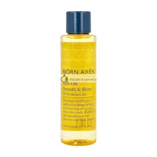 Bjorn Axen Argan Oil Hair Oil Smooth and Shine for Unisex 2.53 oz