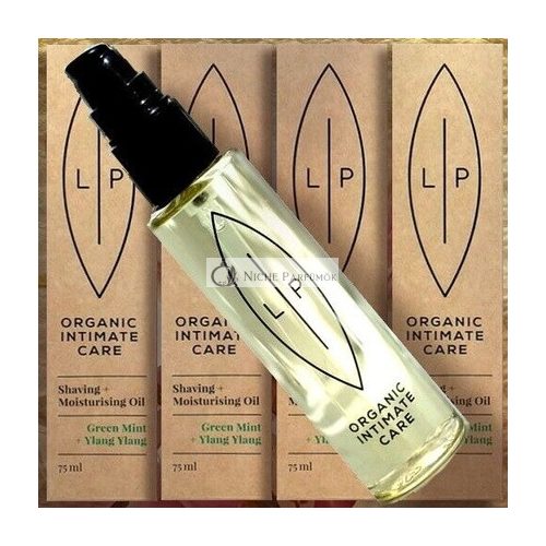 Lip Intimate Care Shaving Oil Green Mint+ Ylang Ylang 75ml