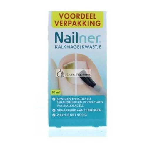 Nailner Lime Nail Brush 2 In1 Discount Pack 10 Ml