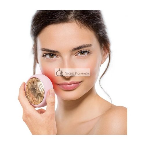 FOREO UFO Full Facial LED Face Mask Treatment Red Light Therapy Korean Skincare Thermotherapy Cryotherapy Face Massager Moisturiser Pearl Pink