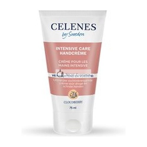 Celenes By Sweden Cloudberry Hand Cream - Hydrating For Dry Sensitive Skin - 75ml