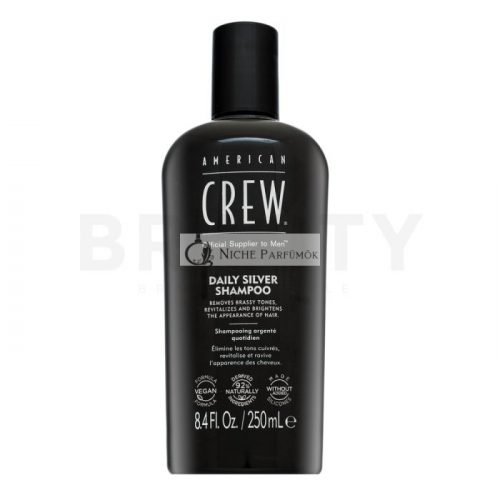 American Crew Daily Silver Shampoo sampon ősz hajra 250 ml