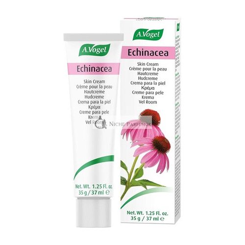 A.Vogel Echinacea Cream Daily Face Moisturiser for Women and Men with Sensitive, Troubled or Spot-prone Skin 35g