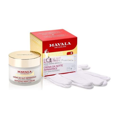 Mavala Repairing Night Cream for Damaged Hand 70ml