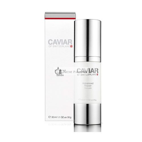 Caviar of Switzerland Advanced Repair Serum 30ml Anti-Aging and Anti-Wrinkle Nourishing and Soothing Moisturizing and Rejuvenating