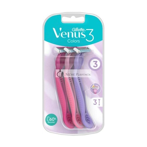 Venus Disposable Razor Base 3 Pack Gillette 7702018018116