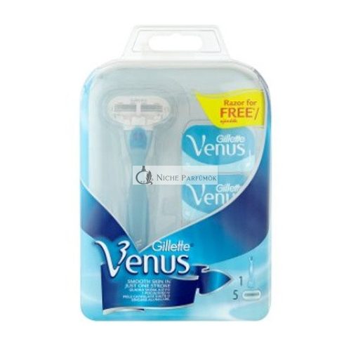 Venus Spare Head 4 Pieces + Venus Shaver