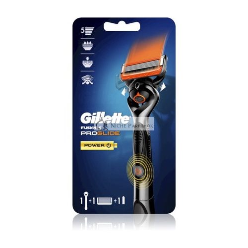 Gillette Fusion5 Proglide Power electric razor + battery, battery operated, 1 piece