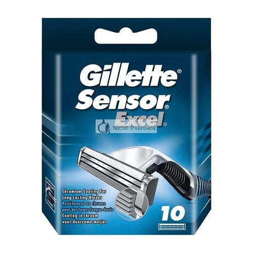 Gillette Sensor Excel Razor Blades for Men 10 Blades