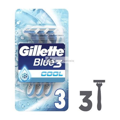 PARAFARM Gillette Blue 3 Razor Cool.PA Standard Single