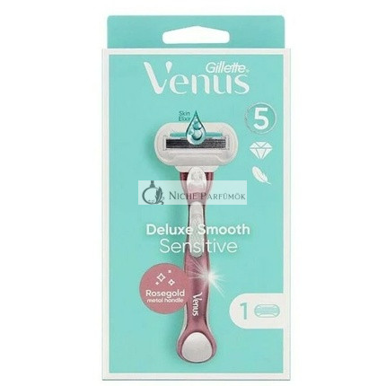 Venus Extra Smooth Sensitive Rose Gold razor with 1 head