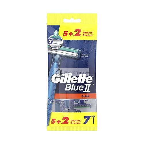 Gillette disposable razor Blue II Plus 5 +2