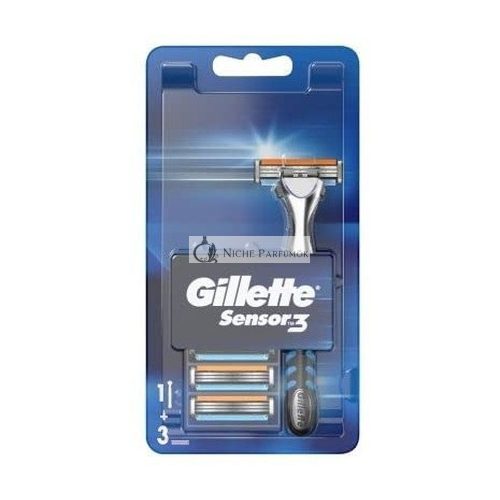 Gillette Sensor3 Razor with 3 Blades