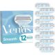 Gillette Venus Smooth Razor Spare blades, 12 pcs