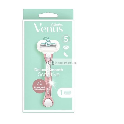 Venus Deluxe Smooth Sensitive Rose Gold Razor