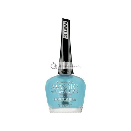 Masglo Active Growth Base Coat Nail Polish with Nano Extreme Gel Evolution 13.5ml