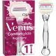 Gillette Venus Comfortglide Sugarberry Platinum Razor for Women