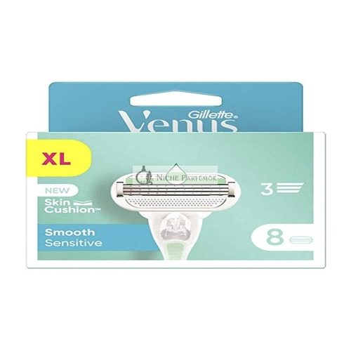 Gillette Venus Smooth Sensitive Blade Refills for Women 3 Blades