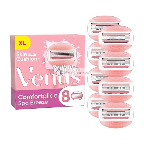 Gillette Venus Comfortglide Spa Breeze Women's Razor Blades 8 Count