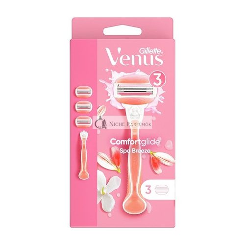 Gillette Venus Spa Breeze Razor with 3 Refills