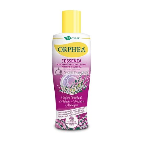 Orphea Concentrated Laundry Perfume 200ml with Patchouli Scent - Long-Lasting Fragrance for Washing Machine