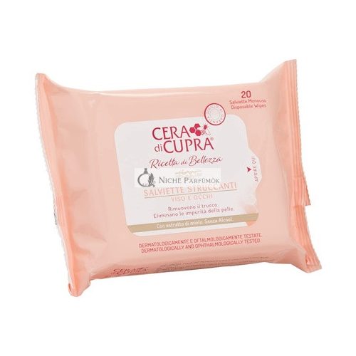 Cera di Cupra Beauty Recipe Makeup Remover Wipes for Face and Eyes 180g