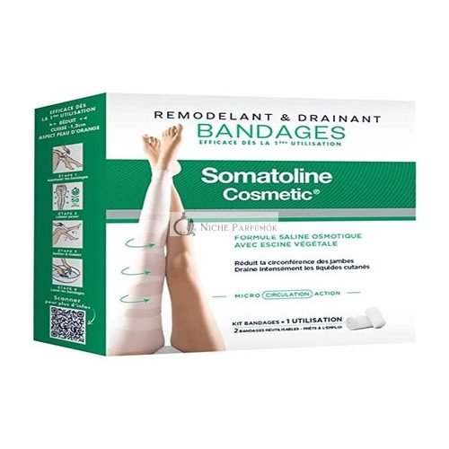 Somatoline Cosmetic Remodeling and Draining Kit - Pack of 2 Bandages